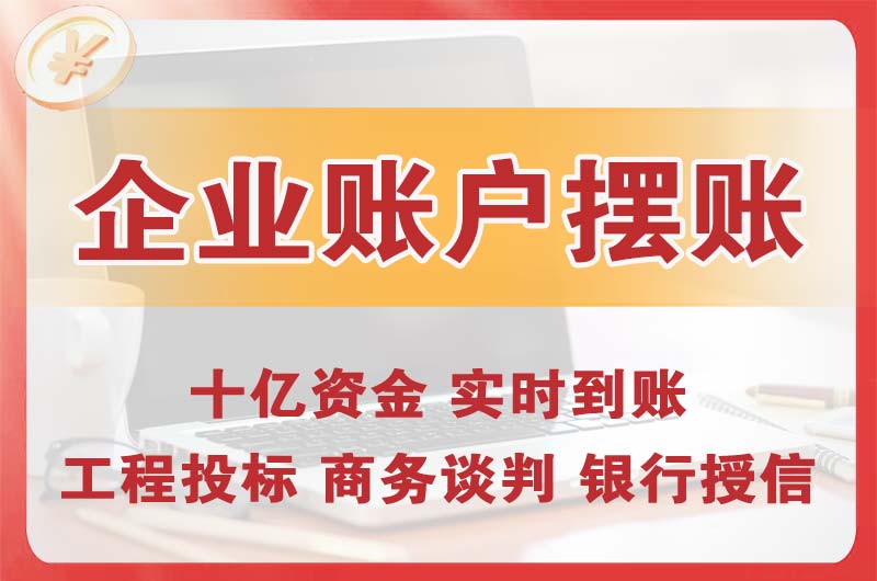 宜昌企业账户摆账